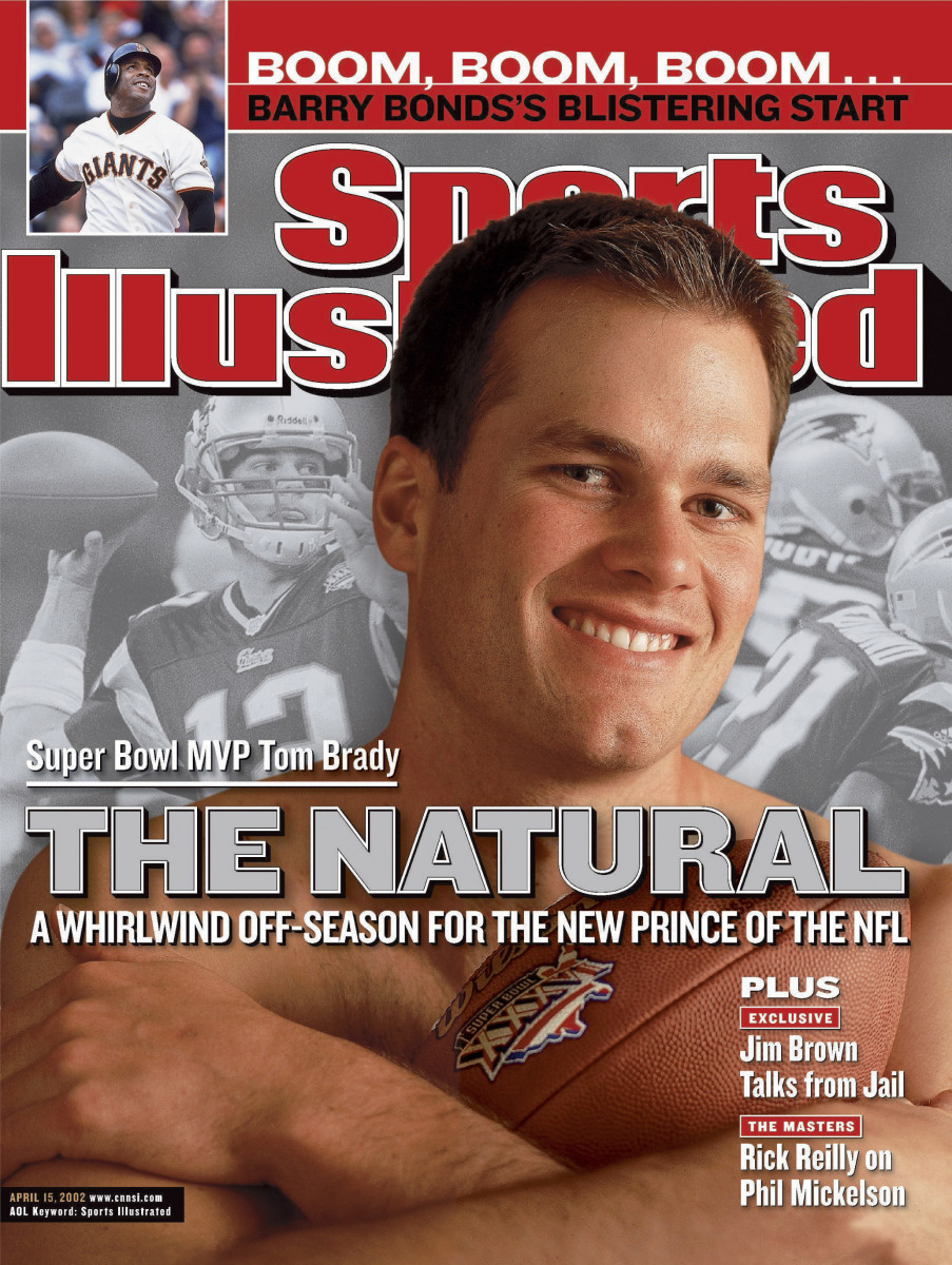 2002 0415 SI cover Tom Brady 001250694